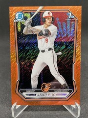 Wehiwa Aloy 2026 Bowman Orange Shimmer Refractor /25 SP 1st Baltimore Orioles