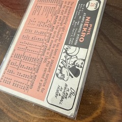 1966 Topps HOF Phil Niekro #28 Atlanta Braves very good condition Vintage