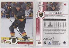 2019-20 Upper Deck UD Exclusives 10/100 Brayden McNabb #448 2ti