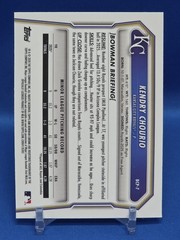 2026 BOWMAN CHROME KENDRY CHOURIO MINI DIAMOND REFRACTOR 1ST BOWMAN ROYALS