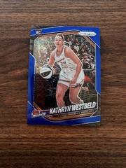 2025 Prizm WNBA #29 Kathryn Westbeld Blue Velocity Rookie RC NM