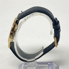 Wittnauer Oakland Univeristy Mens Watch 33mm Gold Tone Swiss Leather New Battery