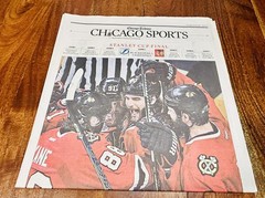 Chicago Blackhawks 2015 Stanley Cup Chicago Tribune Newspaper Collection Set 6