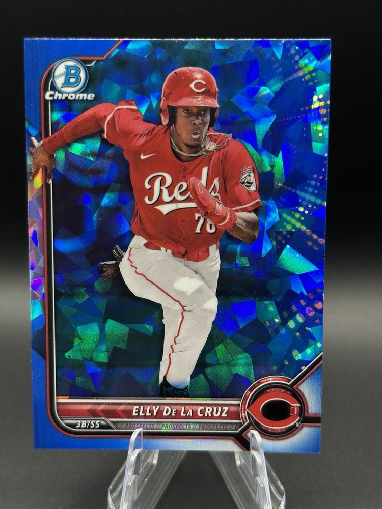 2022 Bowman Chrome Draft Sapphire Edition – Elly De La Cruz #BDC-80 (RC)
