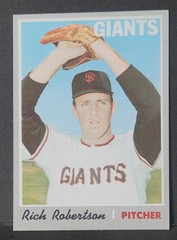 1970 Topps #229 Rich Robertson San Francisco Giants NM