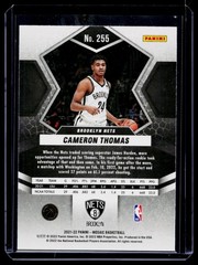 2021-22 Panini Mosaic #255 CAMERON THOMAS Navy Blue RC