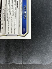 BLAKE MITCHELL 2025 Bowman Draft Chrome #BDC-160 Green Shimmer Refractor /99