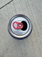 Hulk Hogan Real American Beer Can *RARE RED TAB* WWF WWE AEW Wrestling Empty
