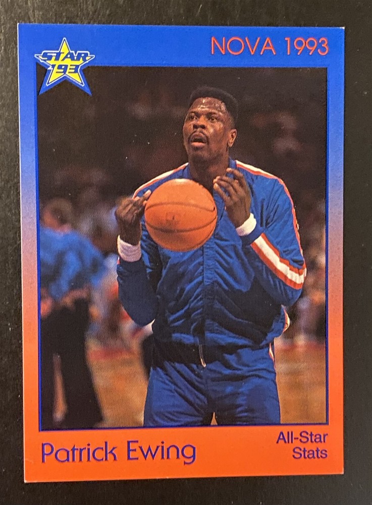 Patrick Ewing 1993 Star Company Nova All-Star Stats #50 /500 – Knicks