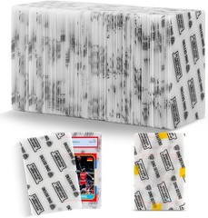Ding Defend 110 Pack Trading Card Protectors – Hard Plastic Slab – Tiger Design