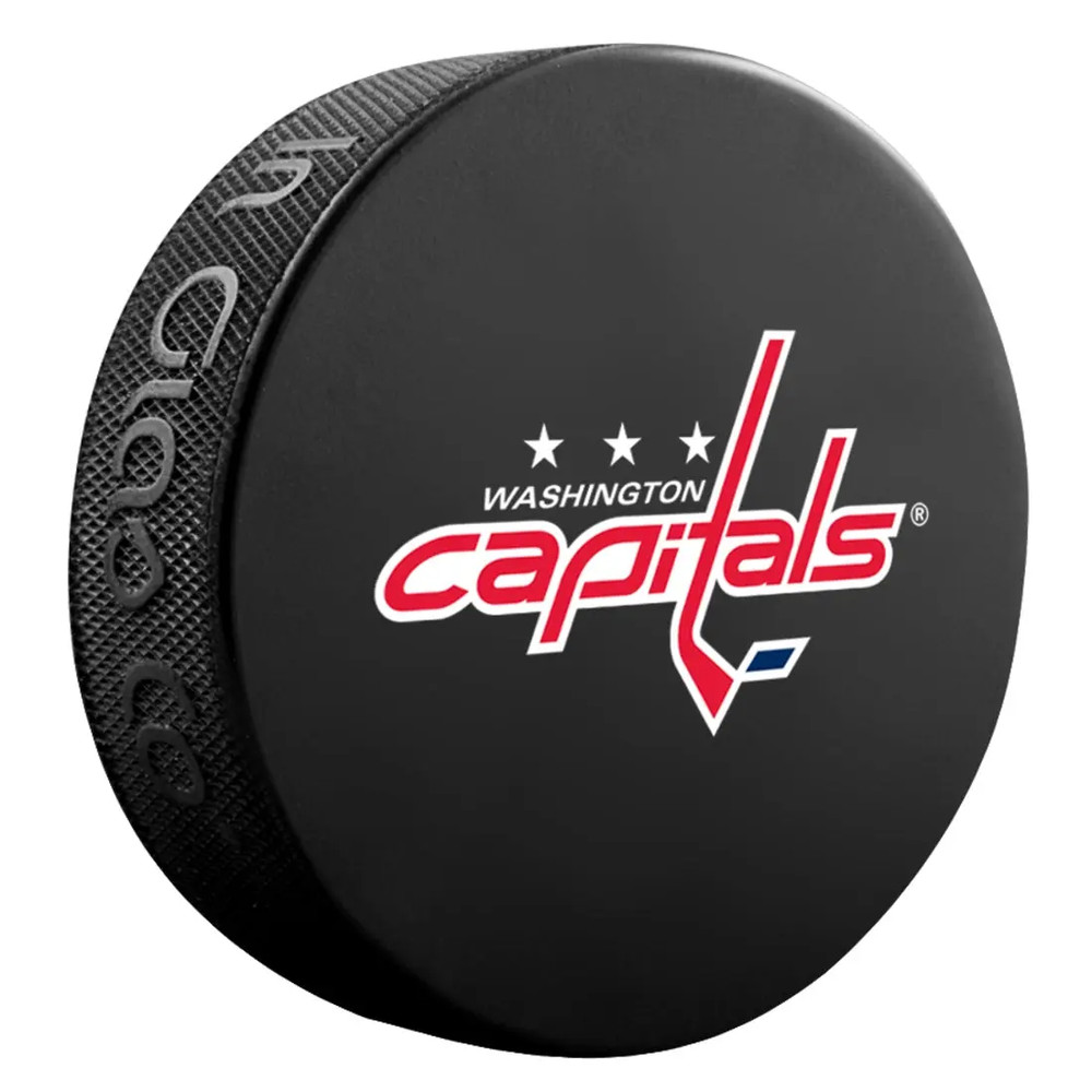 Washington Capitals Team Logo Official Basic Souvenir NHL Hockey Game Puck