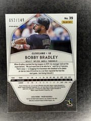 2020 Panini Prizm – Bobby Bradley #39 Red Mojo Prizm /149 (RC)