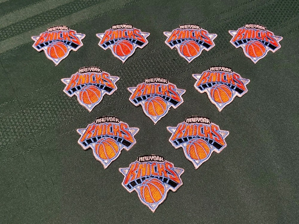 Lot Of 50 – NEW YORK KNICKS IRON ON PATCHS 2 1/8” X 1 7/8&Prime;. LOT OF 50 PATCHES