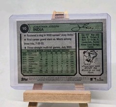 Jonathan India /999 2023 Topps Heritage