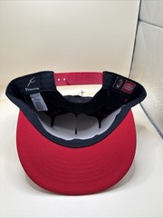 NEW! AC Milan Black/Red Fi Collection Adjustable Snapback Hat – One Size