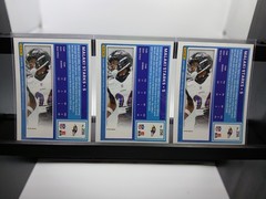 Malaki Starks 2025 Optic #256 3 Rookies Lot Pink Purple Shock Blue Ravens RC K3