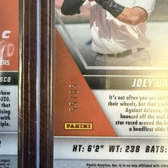 Joey Bart Mosaic RC Partial Rainbow Gold Blue Purple Pink RC /10 /20 /50 /85
