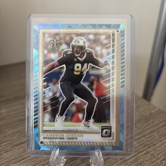 2025 Panini Donruss Optic – Cameron Jordan #170 Blue Ice Ssp /15 Saints