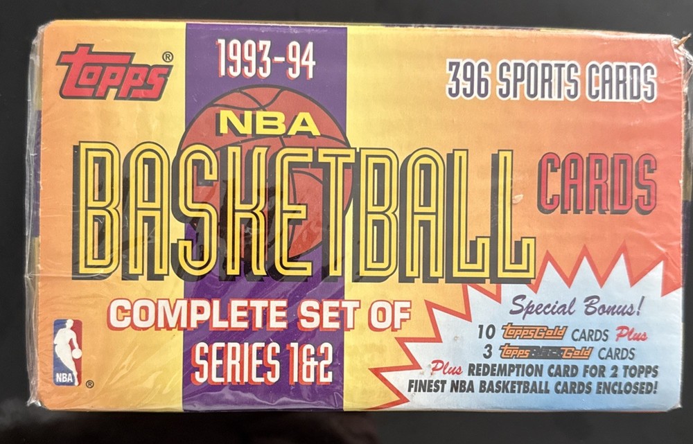 1993-94 Topps NBA Factory Set Series 1 and 2 -396cards