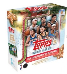 2025-26 Topps Basketball Holiday Mega Box Sealed New