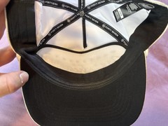 Michigan Wolverines Hat White Snap Back Cap 47 Brand Script NCAA Football Rope