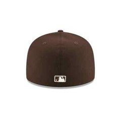 Authentic New Era MLB OnField 59Fifty Fitted Cap San Diego Padres Brown/Yellow