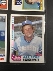 1979-80-81-82 Topps George Brett #330 #450 #1 #401 #700 #96 #200 #201 #549 NM