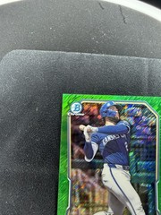 BLAKE MITCHELL 2025 Bowman Draft Chrome #BDC-160 Green Shimmer Refractor /99