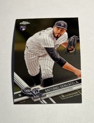 Antonio Senzatela 2017 Topps Chrome Update Rookie Debut #HMT6 Rockies RC