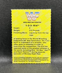 1995 WWF Just Toys Bend-Ems Series 2 1-2-3 Kid Card JusToys Bendems WWE X-Pac
