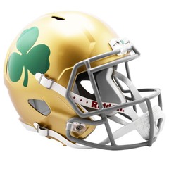 Notre Dame Fighting Irish Shamrock Speed Full Size Replica Football Helmet