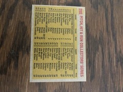 1980 TOPPS Burger King Pitch, Hit& Run Complete 34 Card Set Great Shape RYAN