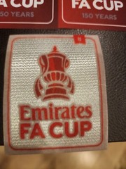 FA CUP PATCH ANY PLAYER ANY TEAM / FA CUP 150 YEARS PREMIER LEAGUE BADGE