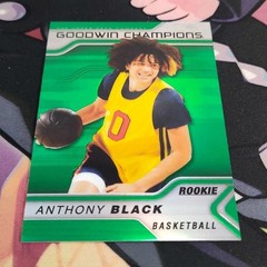 2023 Upper Deck Goodwin Champions Anthony Black #P15 Platinum Rainbow Green RC