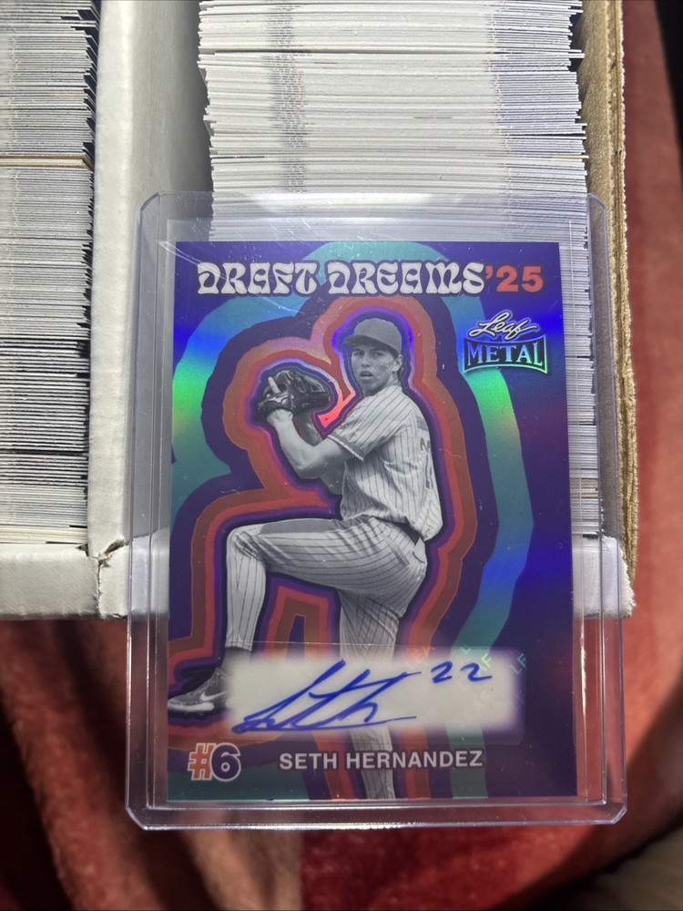 2026 Leaf Metal Seth Hernandez Auto #/7