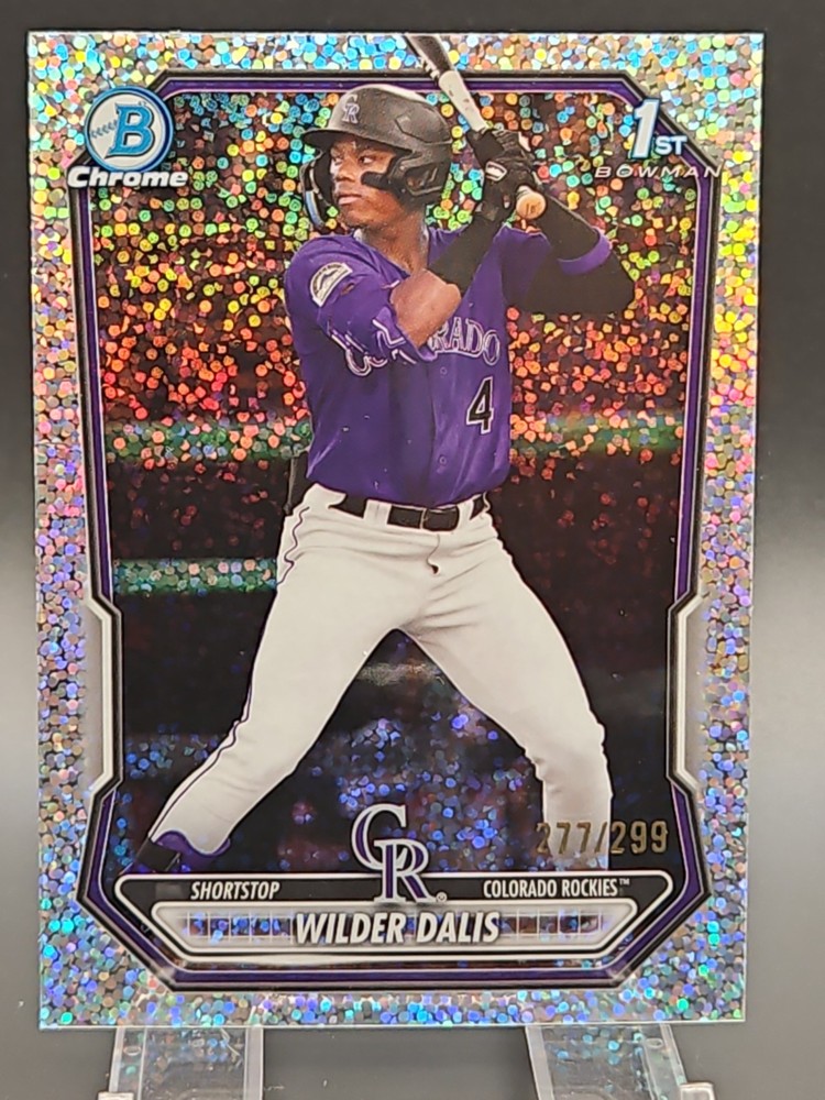 2026 Bowman Chrome 1st Wilder Dalis Silver Speckle /299 #BCP-150 Rockies