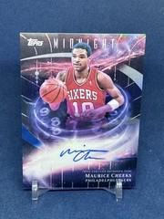 Maurice Cheeks 2025-26 Topps Midnight #SM-MC Stroke of Midnight Autographs