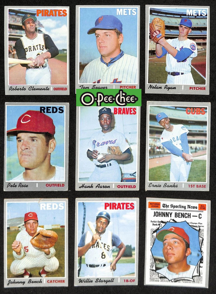 1970 OPC O-Pee-Chee Canadian You-pick Complete your set