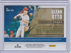 2022 Diamond Kings DK Signatures Glen Otto RC #DKS-GO Rangers