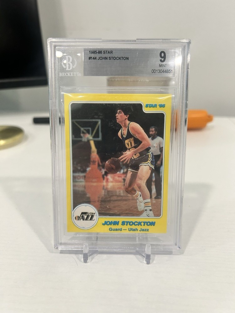 1985-86 Star John Stockton BGS 9