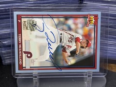 2017 Topps Archives Fan Favorites Terry Mulholland Gold Auto /75 Phillies