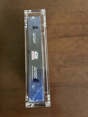 Acrylic Display Case Magnetic FITS 2026 Topps Chrome Star Wars GALAXY Hobby Box