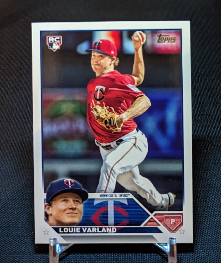 Louie Varland Flagship Rookie Card RC 2023 Topps Series 2 #441 Minnesota Twins