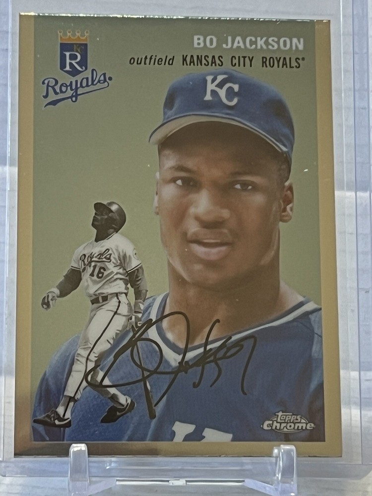 2023 Topps Chrome Platinum Anniversary – #441 Bo Jackson – FREE SHIPPING