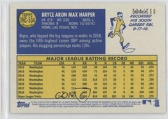 2019 Topps Heritage High Number Chrome Refractor /569 Bryce Harper #THC-534 0rw3