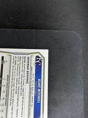 BLAKE MITCHELL 2025 Bowman Draft Chrome #BDC-160 Green Shimmer Refractor /99