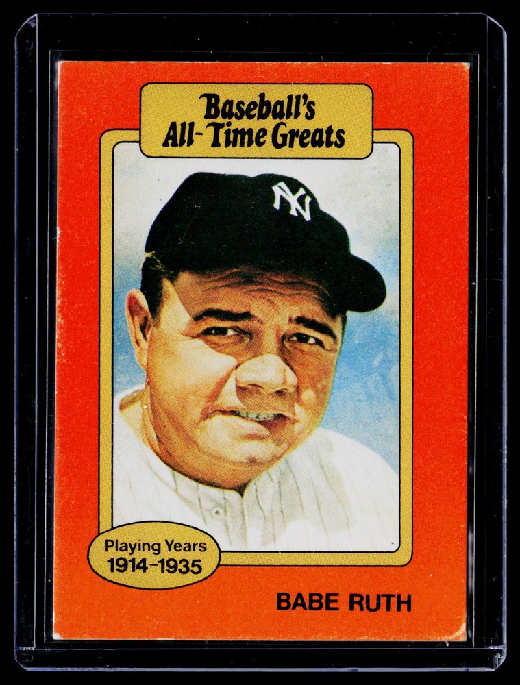 1980-87 SSPC HOF #1 Babe Ruth