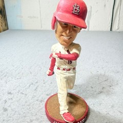 Kloanz Jim Edmonds Bobblehead Cardinals OS White Good Missing Bat & Box