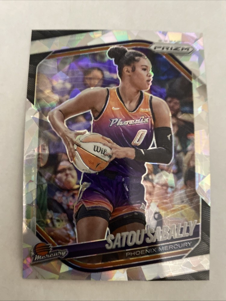 2025 Panini Prizm WNBA Ice Prizm #4 Satou Sabally