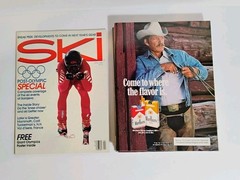 Ski Magazine 1984 Lot (6) XIV Olympic Specials Poster 85 Buyers Guide Mahre